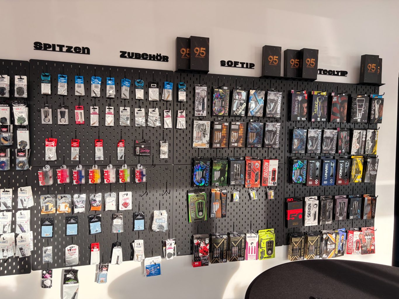 Unsere vorhandenen Darts wechseln beinahe täglich!